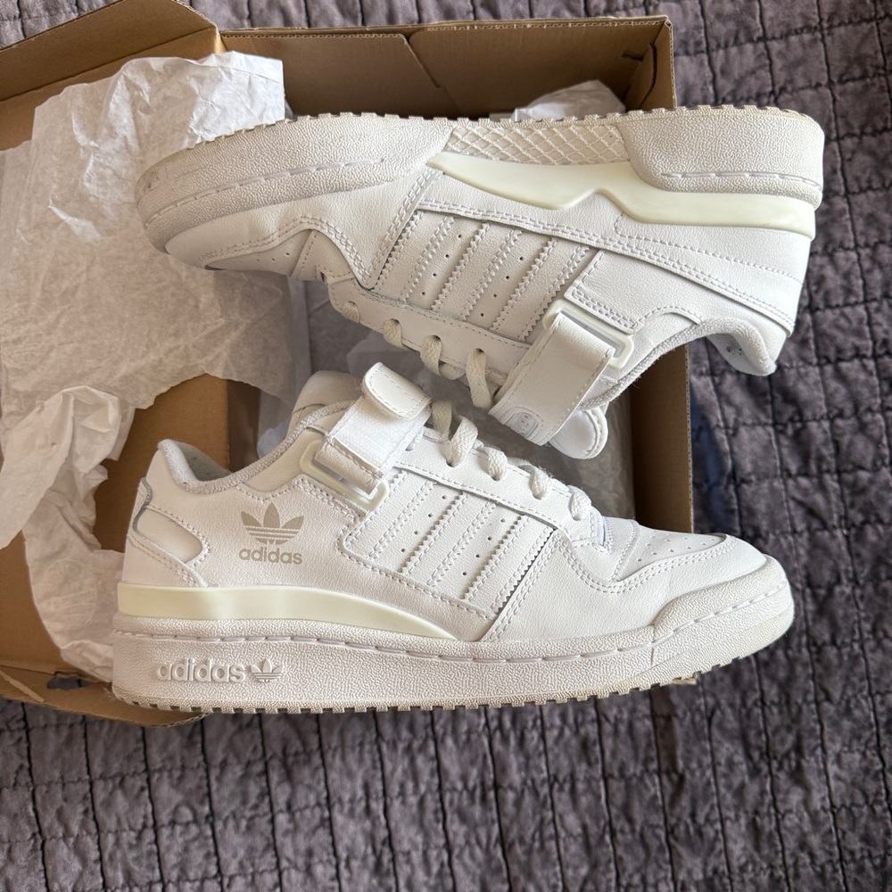 Adidas Forum Low J 'Triple White'